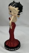 Vtg 2008 8.5” BETTY BOOP Lookin At Ya Westland Figure Statue Red Dress - £23.00 GBP