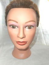 Mannequin Head Marianna Miss Ameri-Kin 14112 Cosmetology Short Hair Brow... - $33.24