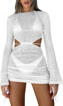 Swimsuit Coverup Long Sleeve  - $55.75