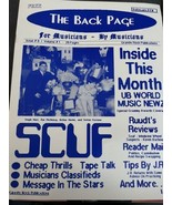 The Back Page Music Magazine February 1991 Scuf Fishtraks Bunkhouse Barbour - $27.50