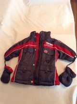 Size 12 mo US Polo Assn coat jacket gray red zipper front boys - £19.17 GBP