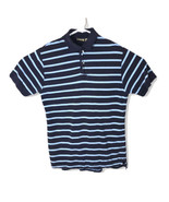 Sun River Men&#39;s Size M  Striped Pocket Polo Shirt Cotton Blend - $313.26 MXN