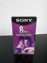 Sony 8 Hour Premium Grade T-160 New Factory Sealed VHS Tape - £6.08 GBP
