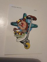 Vintage Temporary Tattoo Taz Tasmanian Devil 2001 Looney Tunes Made In USA - $9.79