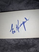 Ed Kranepool signed autograph auto 3x5 index card Baseball Player - $3.99