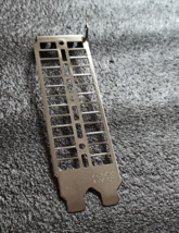 PCI Double row Card Cover Full Height 12CM Bracket Nickel With ears - $1.88
