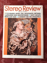 STEREO REVIEW Magazine April 1971 Zubin Mehta Kris Kristofferson Bessie Smith - £17.26 GBP