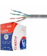 CAT6 Cable 1000FT UTP Solid Network Ethernet Bulk Wire RJ45 Lan Gray - $120.00
