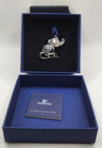 Swarovski Crystal KRIS BEAR with SLEIGH SLED Christmas Ornament Box 7189... - $167.35