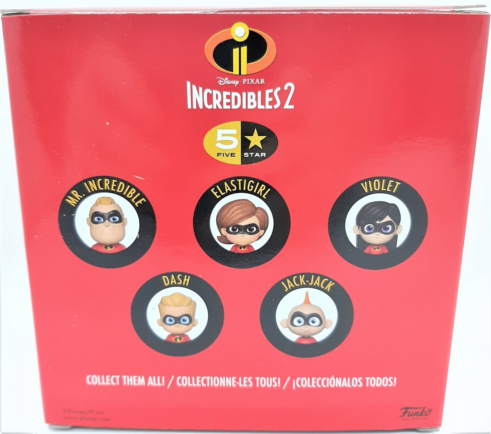 Funko 5 Star Vinyl Incredibles 2 ~ Mr. Incredible & Elastigirl ~ Lot of 2 Item image 4