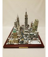 Rare Danbury Mint Christmas In New York Cityscape Diorama Detailed Minia... - £430.24 GBP