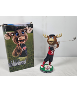 Tacoma Rainiers Rhubarb the Reindeer Mascot Bobblehead R OPEN Golf in Box - $19.95