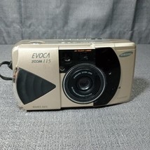 Vintage Samsung EVOCA Zoom 115 35m Film Camera Panorama Auto Macro AF +Battery - $24.95