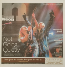 Judas Priest, Boyz II Men, Faberge Exhibit @ NEON Las Vegas Mag Nov 20 - £4.75 GBP