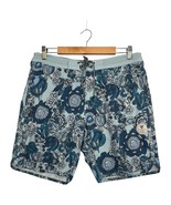Vissla Board Shorts Mens 33 Blue Swim Trunks Surf Beach Floral Vacation ... - $464.00 MXN