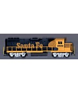 HO Train Engine - Santa Fe Train Engine  #3500 - $49.00