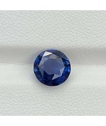 Natural Blue Sapphire 3.17 Cts Round Cut Sri Lanka Loose Gemstone - £3,629.48 GBP