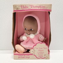 Vintage Uneeda Baby Bumpkins African American Vinyl Baby Doll Pink Outfit - £39.39 GBP
