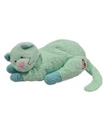 2000 TY BABY Plush KITTYBABY Kitty Cat Mint GREEN Stuffed RATTLE Pillow Bow - €17,13 EUR