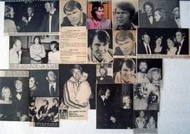 GLEN CAMPBELL ~ 25 Color and B&amp;W Vintage Clippings, Articles from 1970-1983 - £5.32 GBP