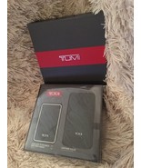 TUMI Leather Folio Case &amp; Portable Battery - Gift Set for Samsung Galaxy... - $66.62 CAD