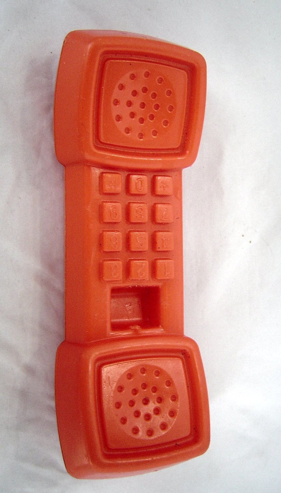   Fisher Price Fun with Food Orange Pretend Play Kitchen Replacement Phone Vinta - $14.99