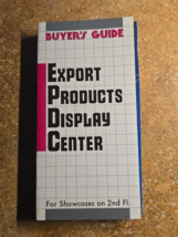 TAIPE WORLD TRADE CENTER-Buyers Guide-Export Products Display Center - €13,92 EUR