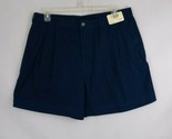 NWT Dockers Men&#39;s Navy Blue 100% Cotton Shorts Size 40 - $19.39