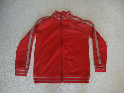 Rare The North Face A5 Series Red and Gray Track Jacket Boy's Sz XL - £27.17 GBP