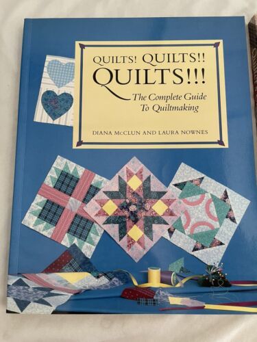 Primary image for Lot of 2 Quilting Books: Quilts!Quilts!Quilts!!! & Quilter’s Complete Guide