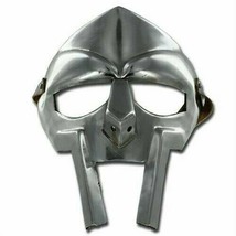 Medieval Gladiator mask 18g Mild Steel Face Armor mask Replica - £32.88 GBP