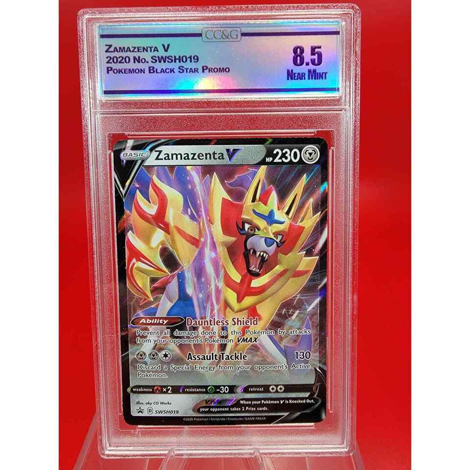 Zamazenta V - SWSH019 Sword &amp; Shield Promo Near Mint Pokemon TCG A-9 CCG... - $24.57