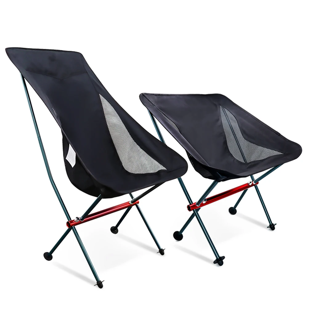 Outdoor Ultralight Folding Chair Portable Detachable Camping Seat Oxford Cloth - £45.66 GBP+