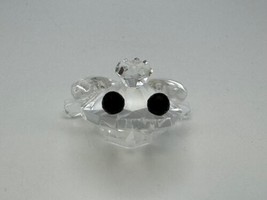 Swarovski Crystal Beauties of the Lake 2&quot; Prince Frog with Black Eyes Fi... - $49.99