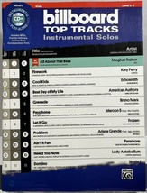 Billboard Top Tracks Instrumental Solos for Strings Viola Book &amp; CD Alfr... - $12.95