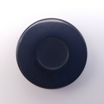 Backgammon Replacement Checker Chip Black 1 3/16 Thumbprint Finger Dish Piece - $3.95