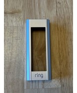 Ring Video Doorbell Pro  Factory Face Plate Cover ONLY Silver NEW - $11.88