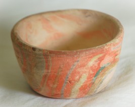 Studio Art Hand Thrown Terra Cotta Pottery Bowl Small - $12.86