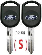 2 Ford S H84 40 B It New Uncut Transponder Chip Key Logo Usa Seller Top Quality - £14.69 GBP