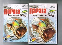 Nintendo Wii Rapala Tournament Fishing video Game Complete (disc Case and Manual - $14.22