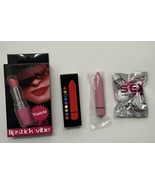 3 piece Lot  lipstick mini bullet key chain vibrators Pink - $25.51 CAD