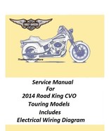 2014 Harley Davidson Road King CVO Touring Models Service Manual - $28.95