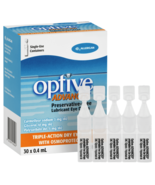 Optive Advanced Preservative-Free Eye Drops 30 x 0.4mL Vials - $117.41 CAD
