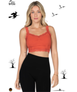 M. Rena Sexy Women&#39;s Lace Seamless Cropped Camisole Bralette. One Size - £18.98 GBP+
