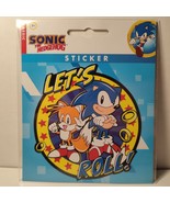 Sonic The Hedgehog Lets Roll Large Sticker Official Sega Collectible Decal - £5.21 GBP