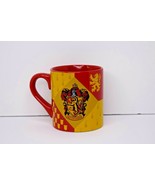 Harry Potter Gryffindor House Crest Ceramic Coffee Mug/Cup 14oz. Red &amp; Y... - £9.33 GBP