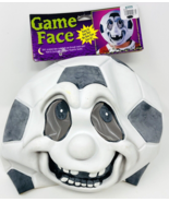 Vintage Fun World Easter Unlimited Game Face Soccer Ball Latex Mask Hall... - €34,46 EUR