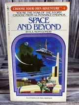 Vintage 80s Choose Your Own Adventure Book - #4 - Space and Beyond - £6.26 GBP