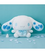 Japan Cinnamoroll Rose Blue BIG Plush - 33cm Valentine&#39;s Day Birthday - $62.90