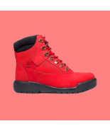 Timberland Waterproof Field Boots Mens Size 13 Limited Red Holiday Chris... - £102.22 GBP